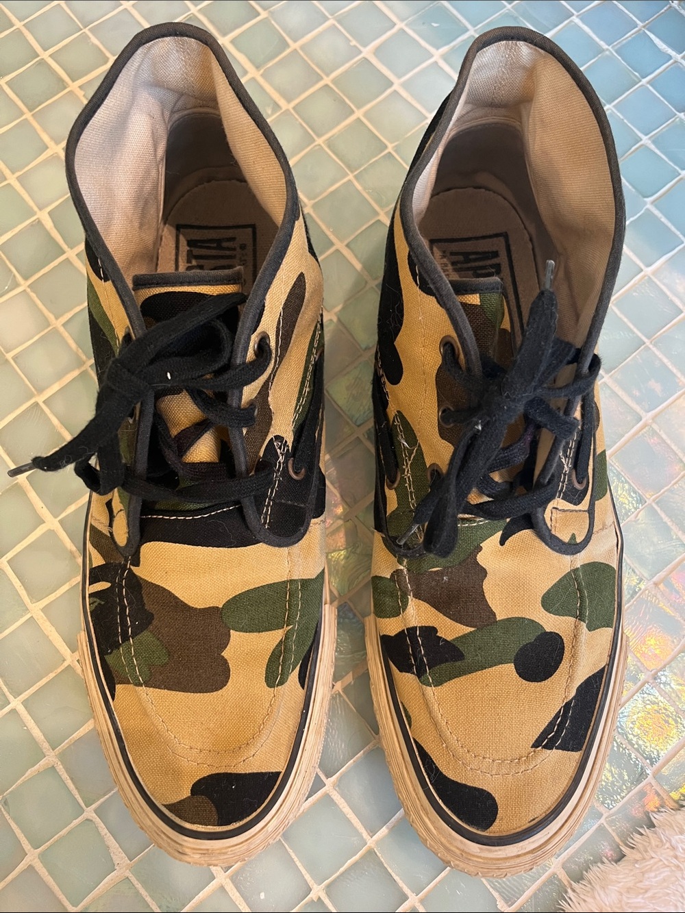 Ape Sta camo camp sneaker 10 chukka